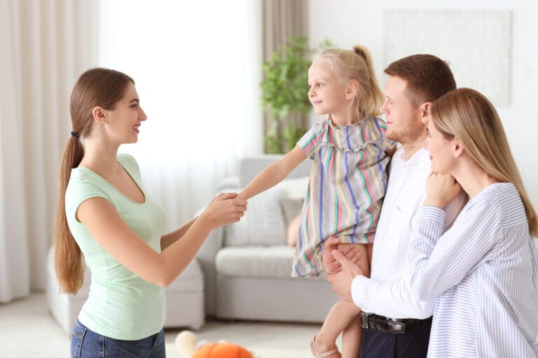 fille au pair + famille